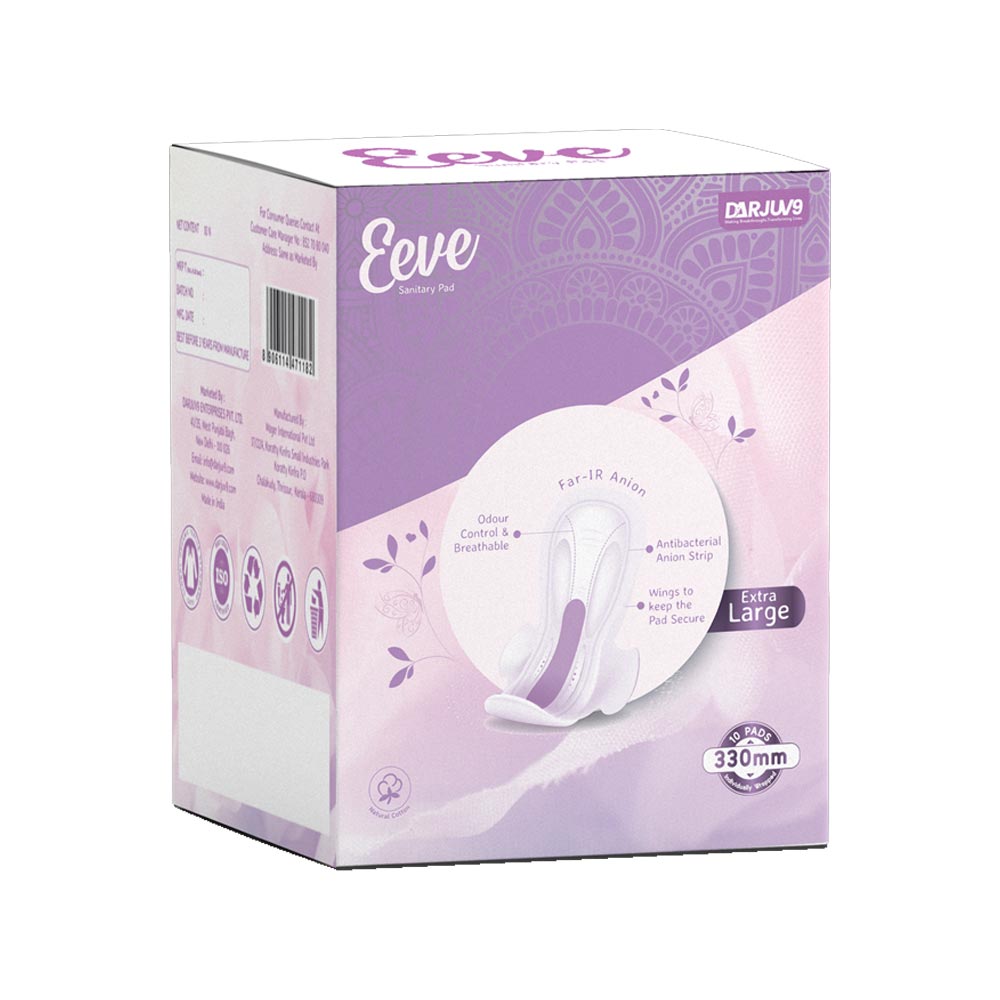 DARJUV9  Eeve Anion Sanitary Napkin  Extra Large