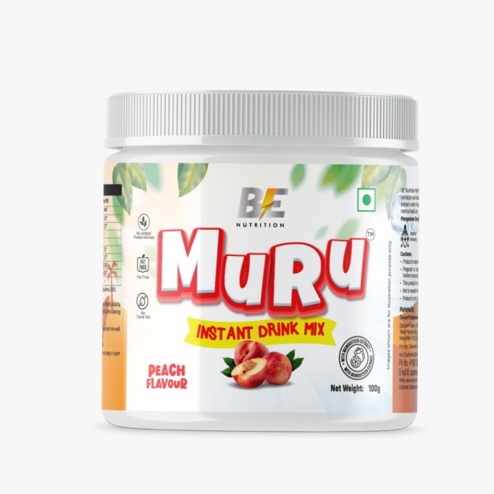 Be Nutrition Muru Instant Drink Mix (Peach Flavour)