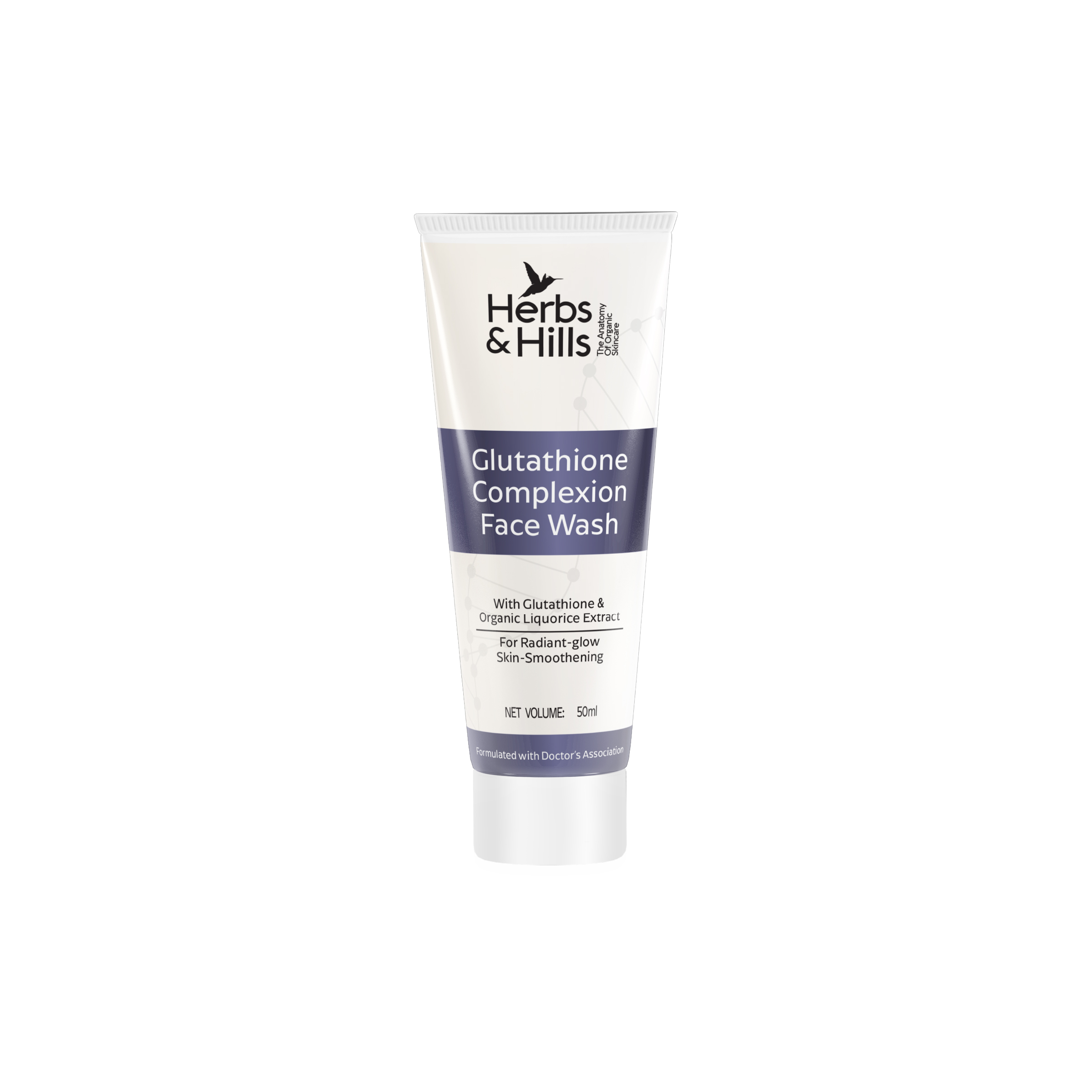 Herbs & Hills - Glutathione Complexion Face Wash - 50ml