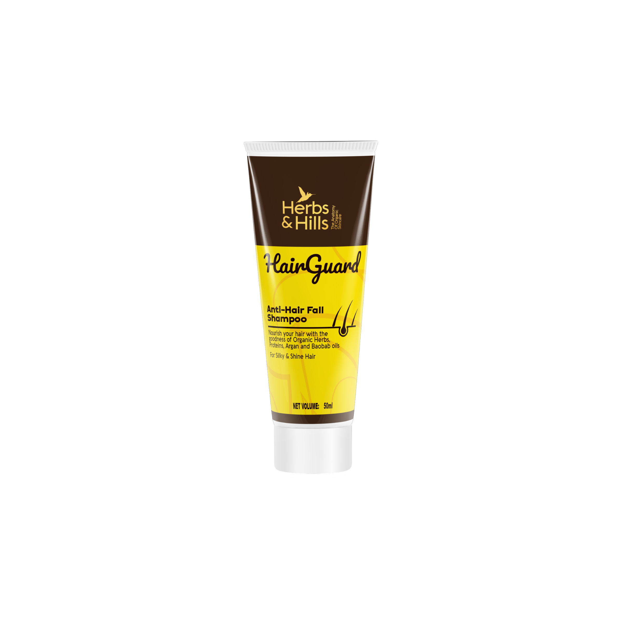 Herbs & Hills - Hair Guard Anti-Hair Fall Shampoo -50ml