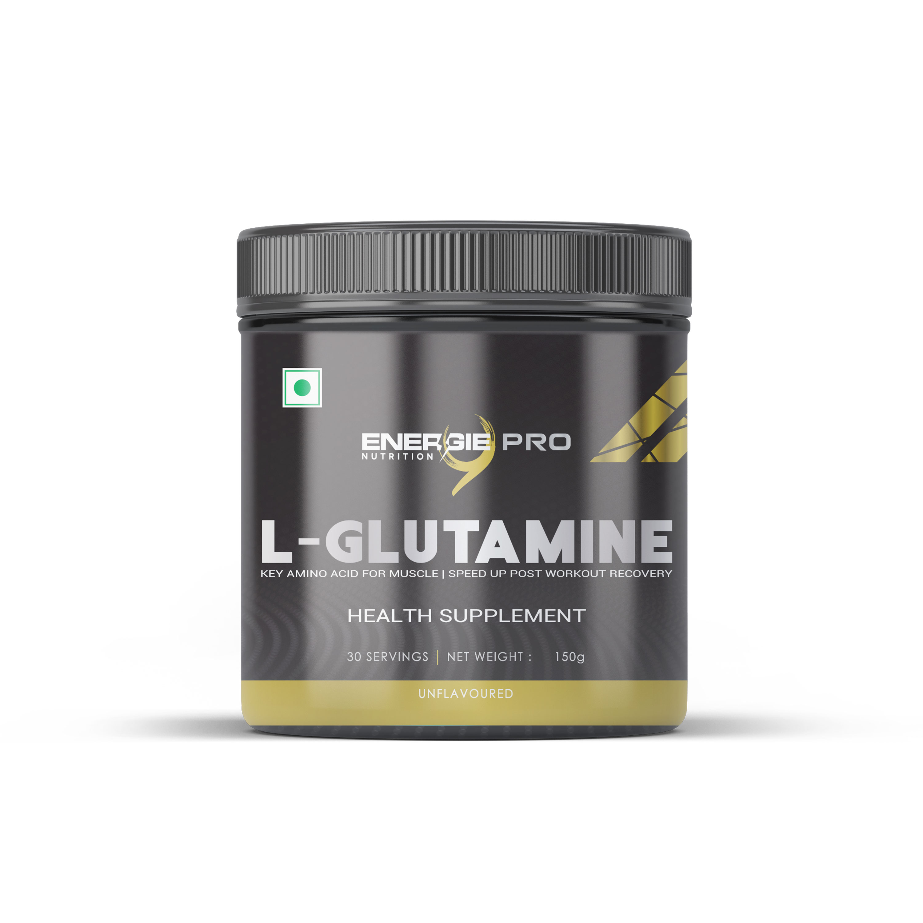 Energie9 Pro L-Glutamine Unflavoured 150gm