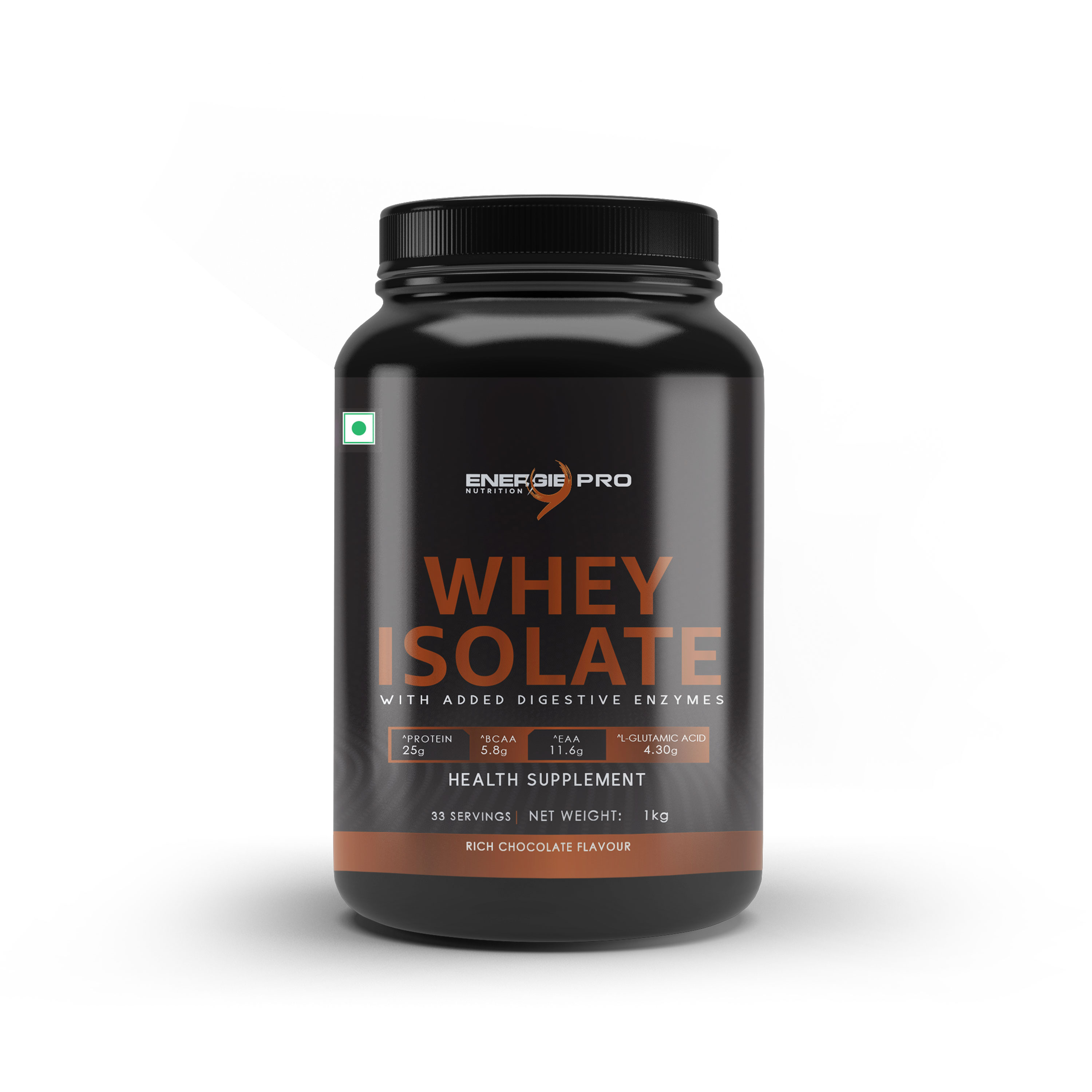 Energie9 Pro Whey Isolate Chocolate 1 kg