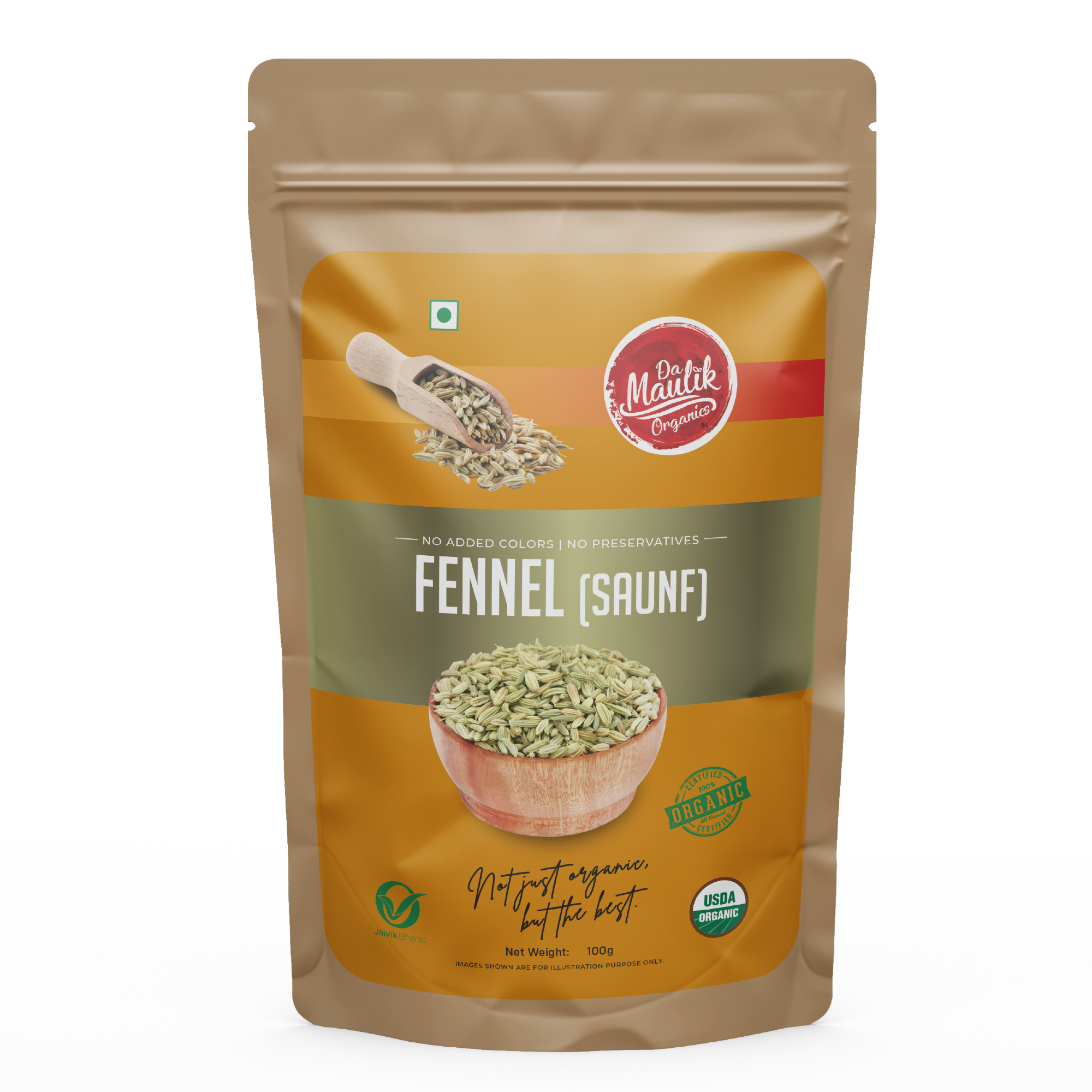 DaMaulik Saunf (Fennel) 100gm